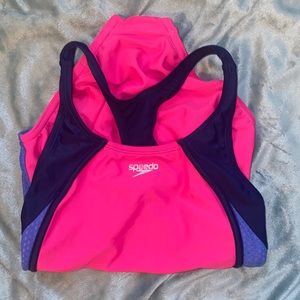Girls size 12 Speedo one piece suit.